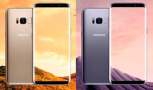 Samsung Galaxy S8 en dos colores