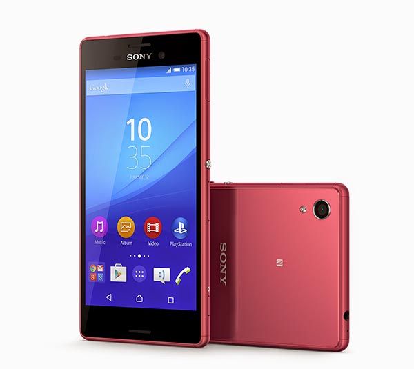 xperia m4 rojo