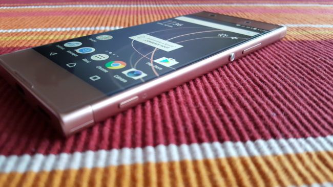 Lateral del Sony Xperia XA1