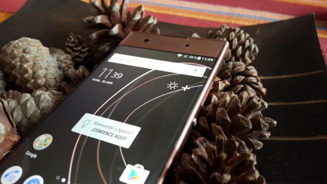 Diseño del Sony Xperia XA1