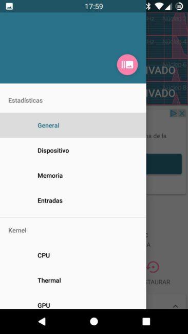 Kernel Auditor Android CPU menu