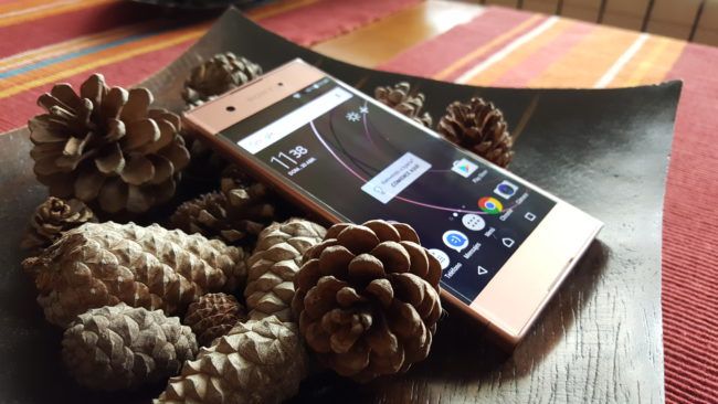 Pantalla del Sony Xperia XA1