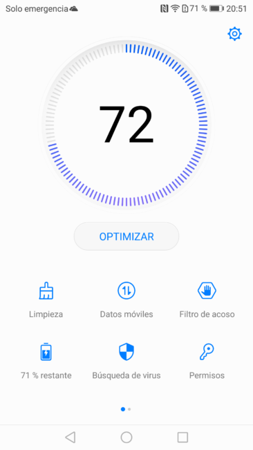 Sistema con el Huawei P10 Plus