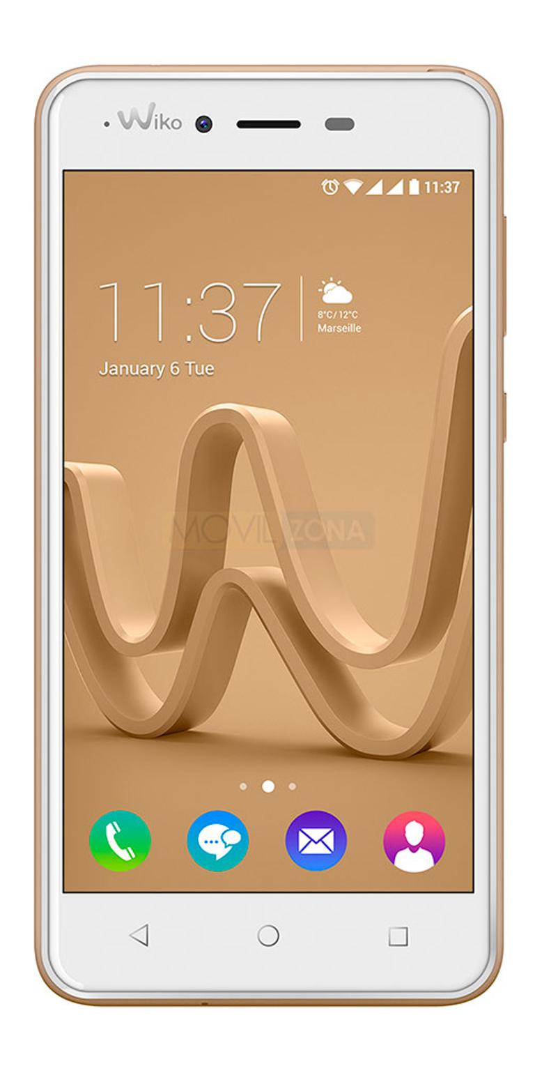 Wiko Jerry Max blanco frontal