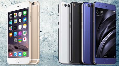 Xiaomi Mi6 vs iPhone 7