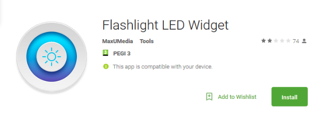 flashlight led
