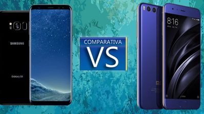 Xiaomi Mi6 con el Samsung Galaxy S8