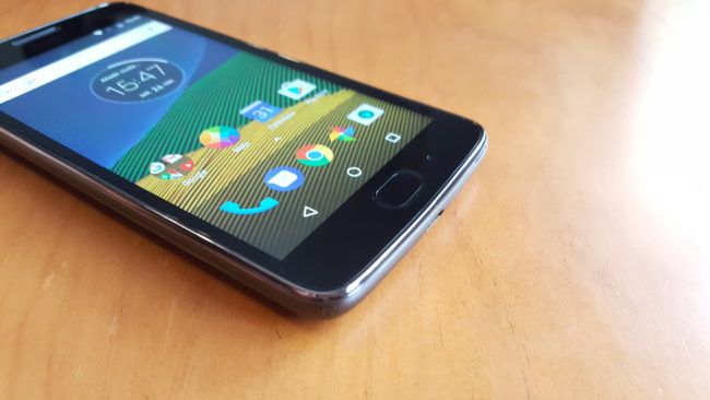 Lector de huellas del Moto G5