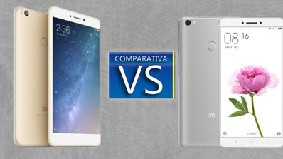 Xiaomi Mi Max 2 comparativa