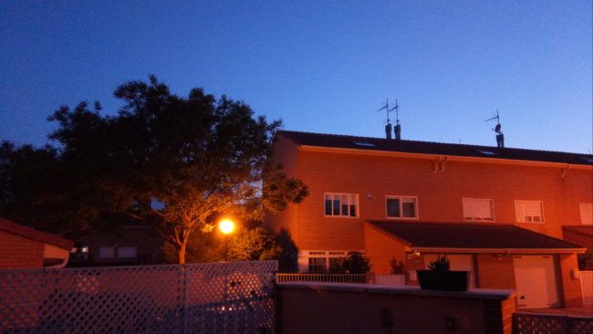 Foto noche con dos sensores con el Energy Phone Pro 3