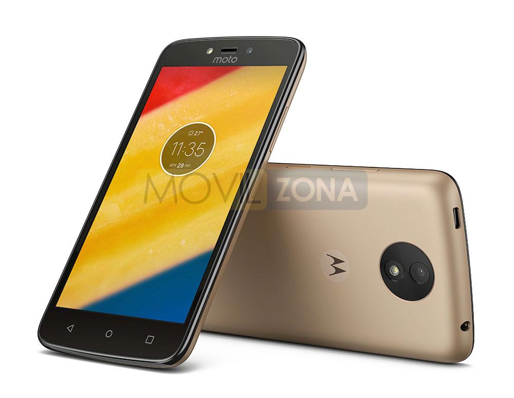 Motorola Moto C Plus dorado