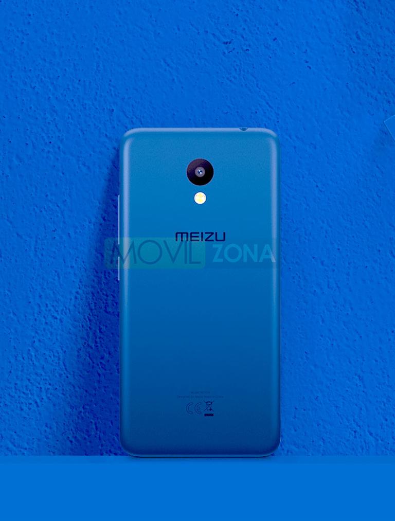 Meizu M5c azul cámara digital