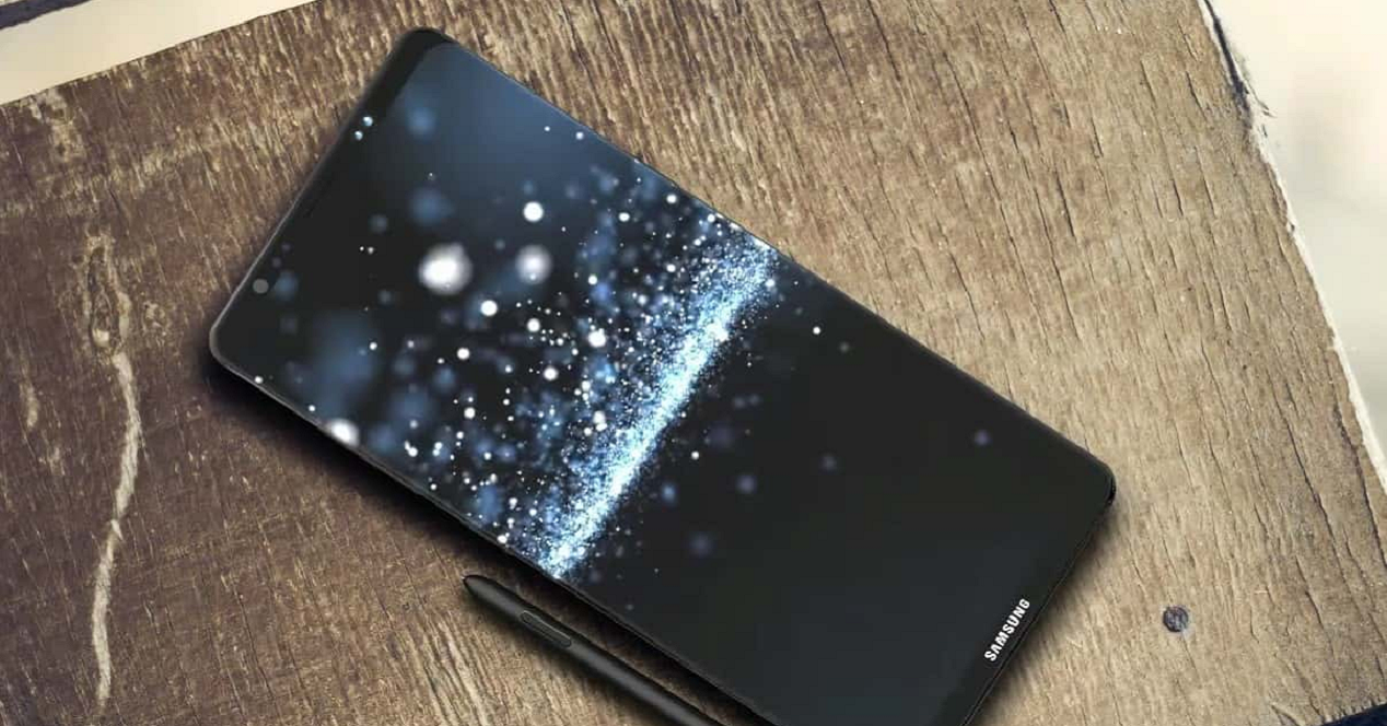 Concepto del Samsung Galaxy Note 8