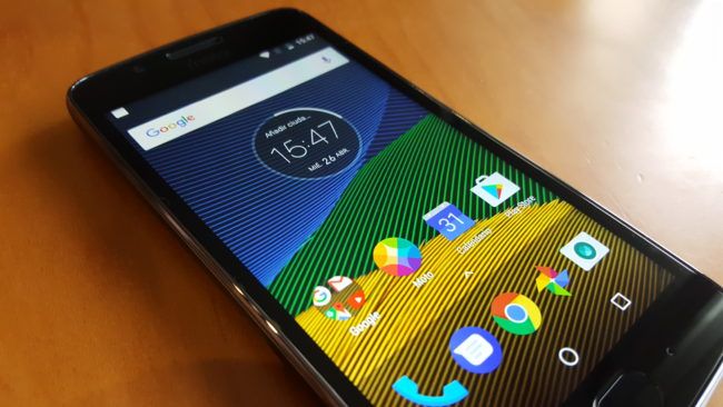 Pantalla del Moto G5