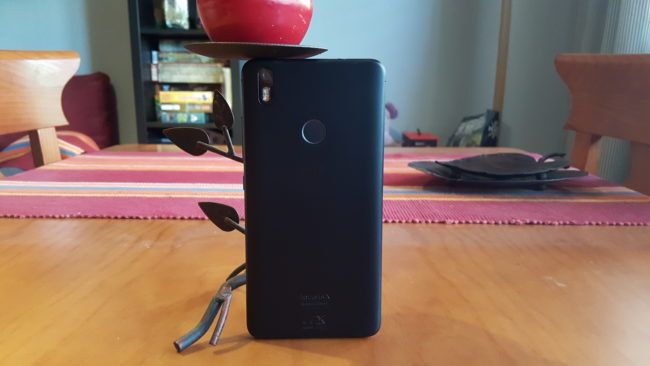 Imagens parte trasera del BQ Aquaris X