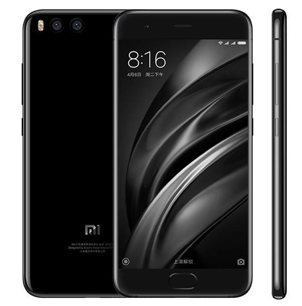 Xiaomi Mi 6 de color negro brillante
