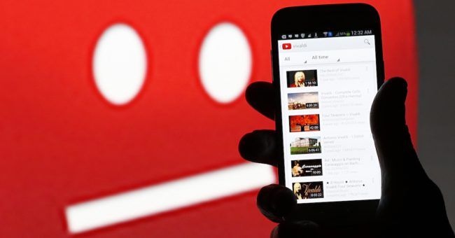 Modo restringido de youtube