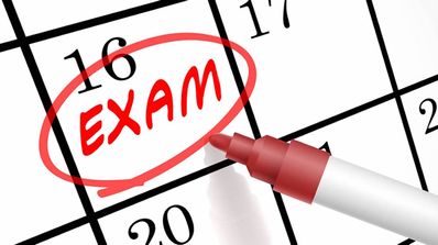 calendario examen