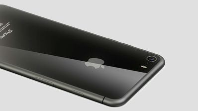 trasera de iphone de cristal