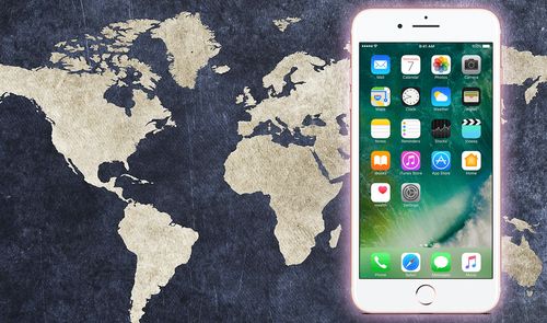 mapa iphone 7