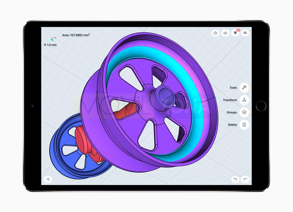 Apple iPad Pro 10.5 diseño 3D