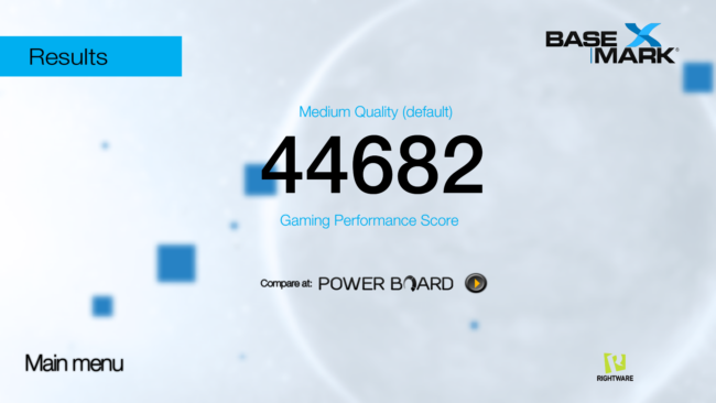 Resultado en Basemark del Xiaomi Mi 6