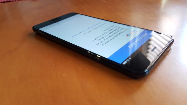 Lateral del Xiaomi Mi 6