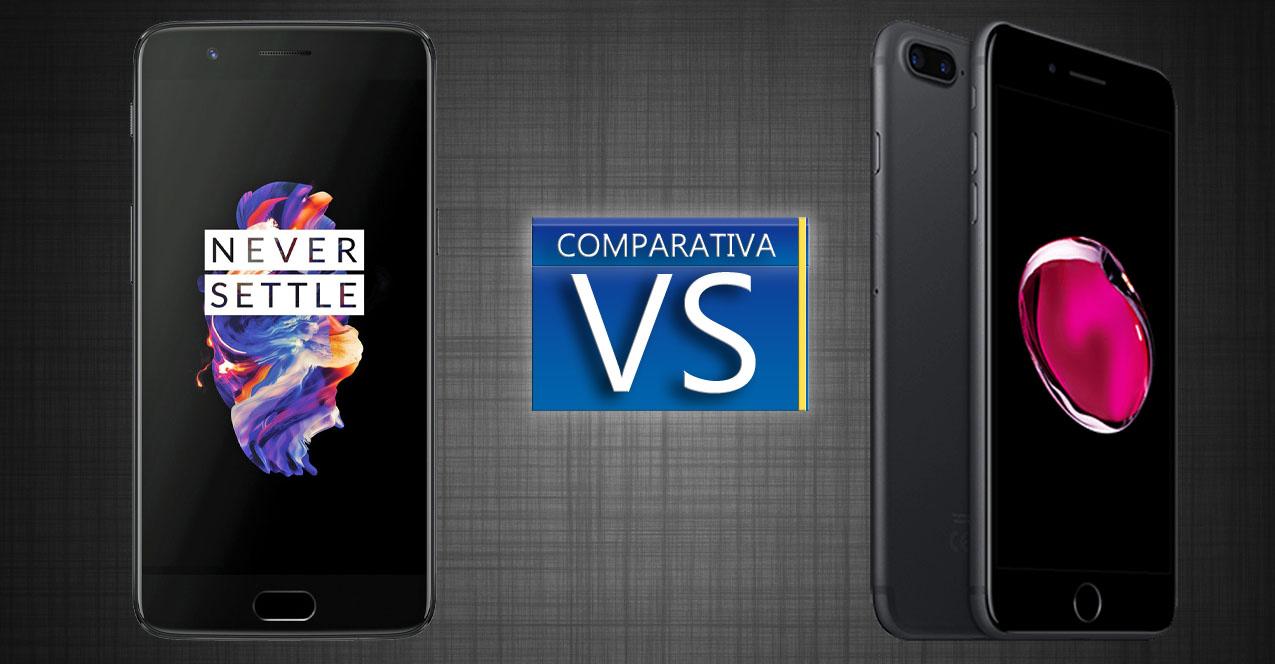 OnePlus 5 vs iPhone 7 Plus