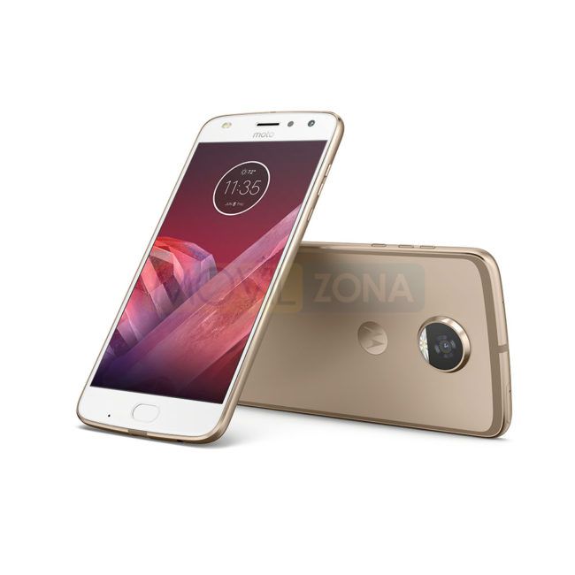 Motorola Moto Z2 Play dorado