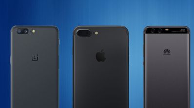 OnePlus 5 vs iPhone 7 Plus vs Huawei P10