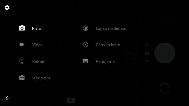 Modos app cámara OnePlus 5