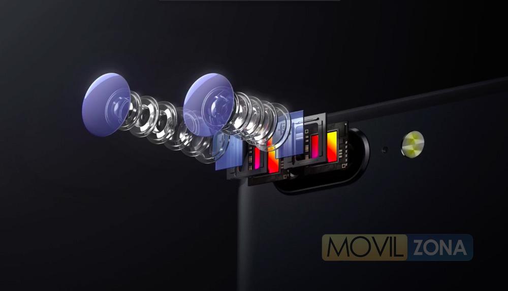 OnePlus 5 con doble cámara trasera
