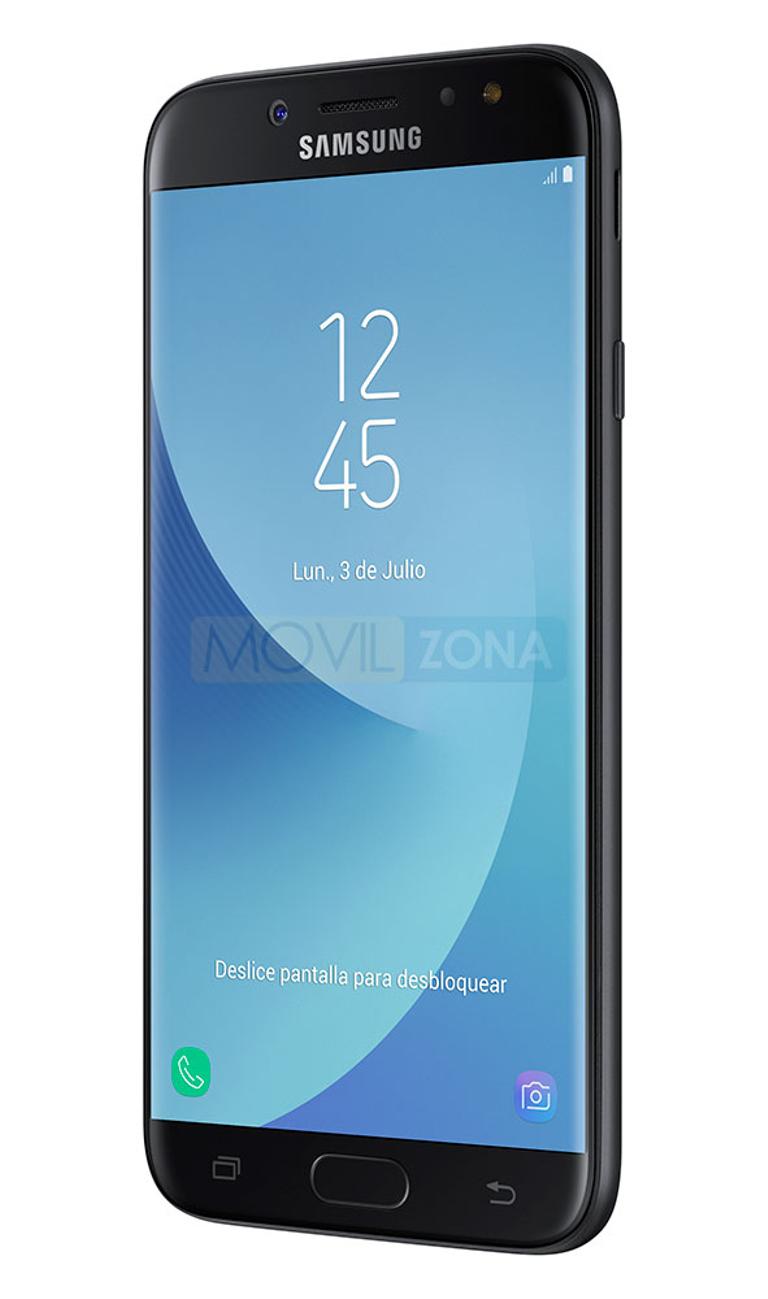 Samsung Galaxy J7 2017 negro vista lateral