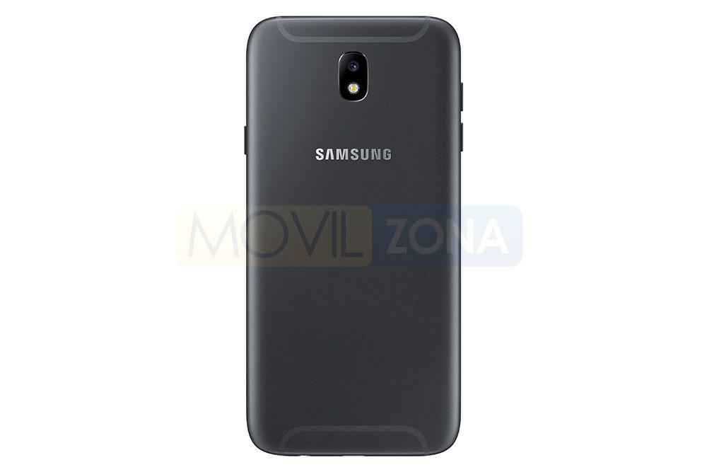 Samsung Galaxy J7 2017 negro vista trasera