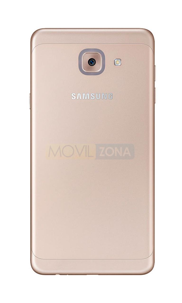Samsung Galaxy J7 Max dorado con cámara