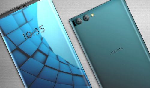 Concepto de diseño de Sony Xperia con pantalla sin marcos