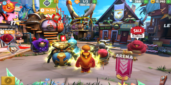 angry birds evolution