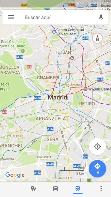 metro google maps
