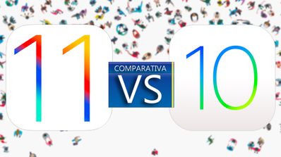 ios 11 vs ios 10 comparativa