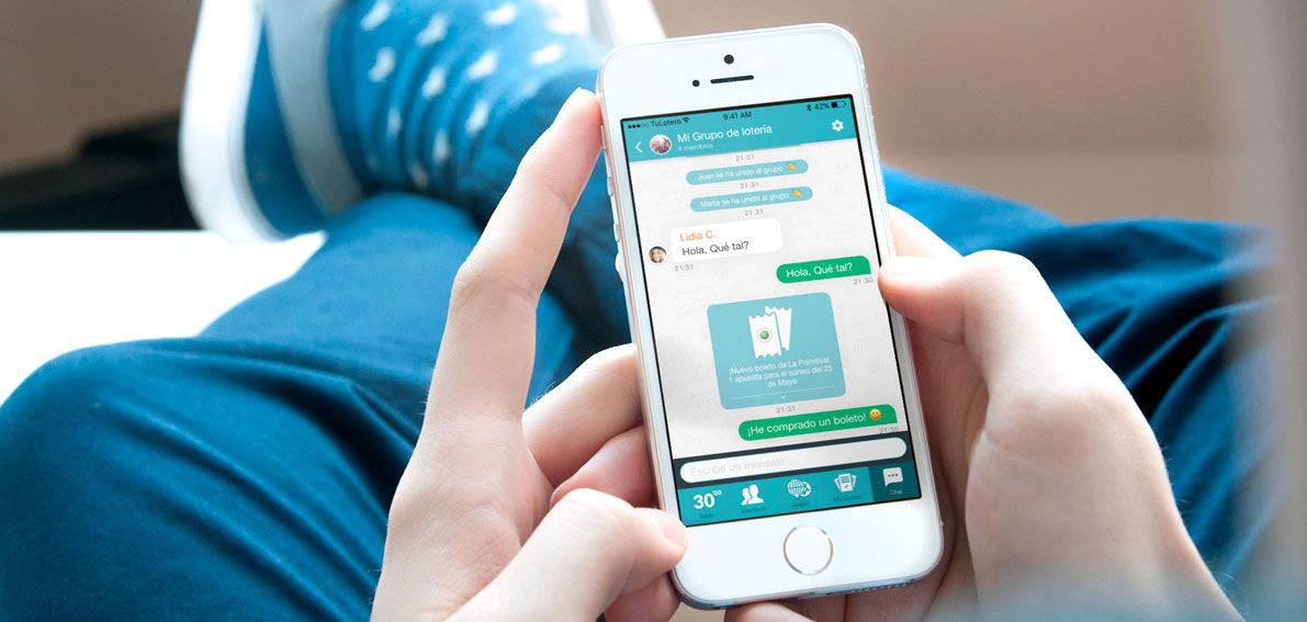 app tulotero en iphone