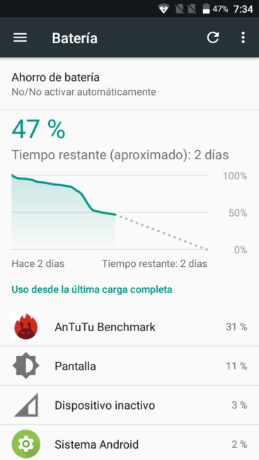 Test autonomía AGM A8 SE