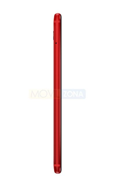 Meizu PRO 7 rojo vista lateral