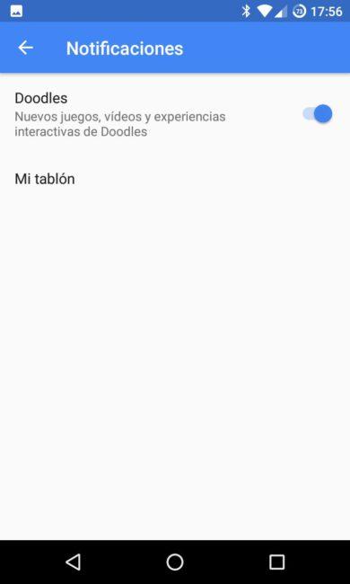 Notificaciones Google Now Android