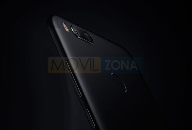 Xiaomi Mi 5X negro vista trasera