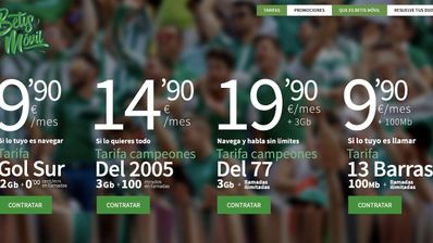 betis móvil