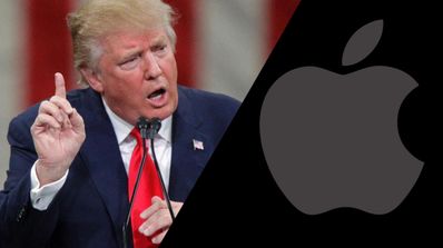 donald trump apple