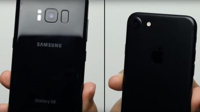 Test de caída del Samsung Galaxy S8