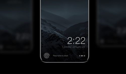sensor de huellas del iphone 8