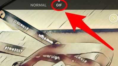 creador de GIFs en Facebook para iOS