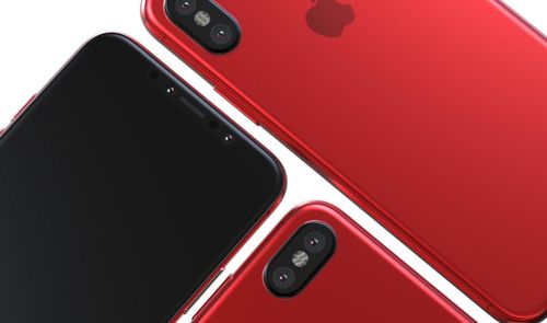 iphone 8 rojo
